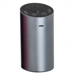 Mini Aroma Car & Home Diffuser Luxury, Good Scent, with rechargeable battery, Graphite colour